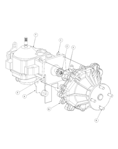 Assembly Pump Right Hand Diagram and Parts List for M54-KW 53AB5DBW150-23-HP Cub Cadet Lawn Tractor